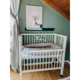 tiSsi® White Laquer Maxi Barneseng Massiv Beech