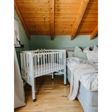 tiSsi® White Laquer Maxi Barneseng Massiv Beech