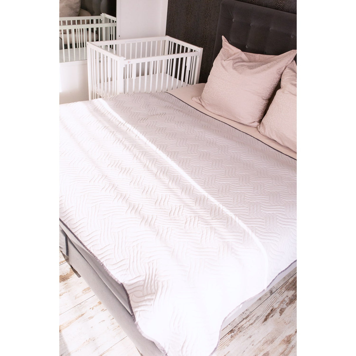 tiSsi® White Laquer Sophie Barneseng Massiv Beech