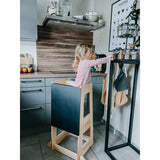 tiSsi® Black Felix Sort Tavle Til Learning Tower Felix