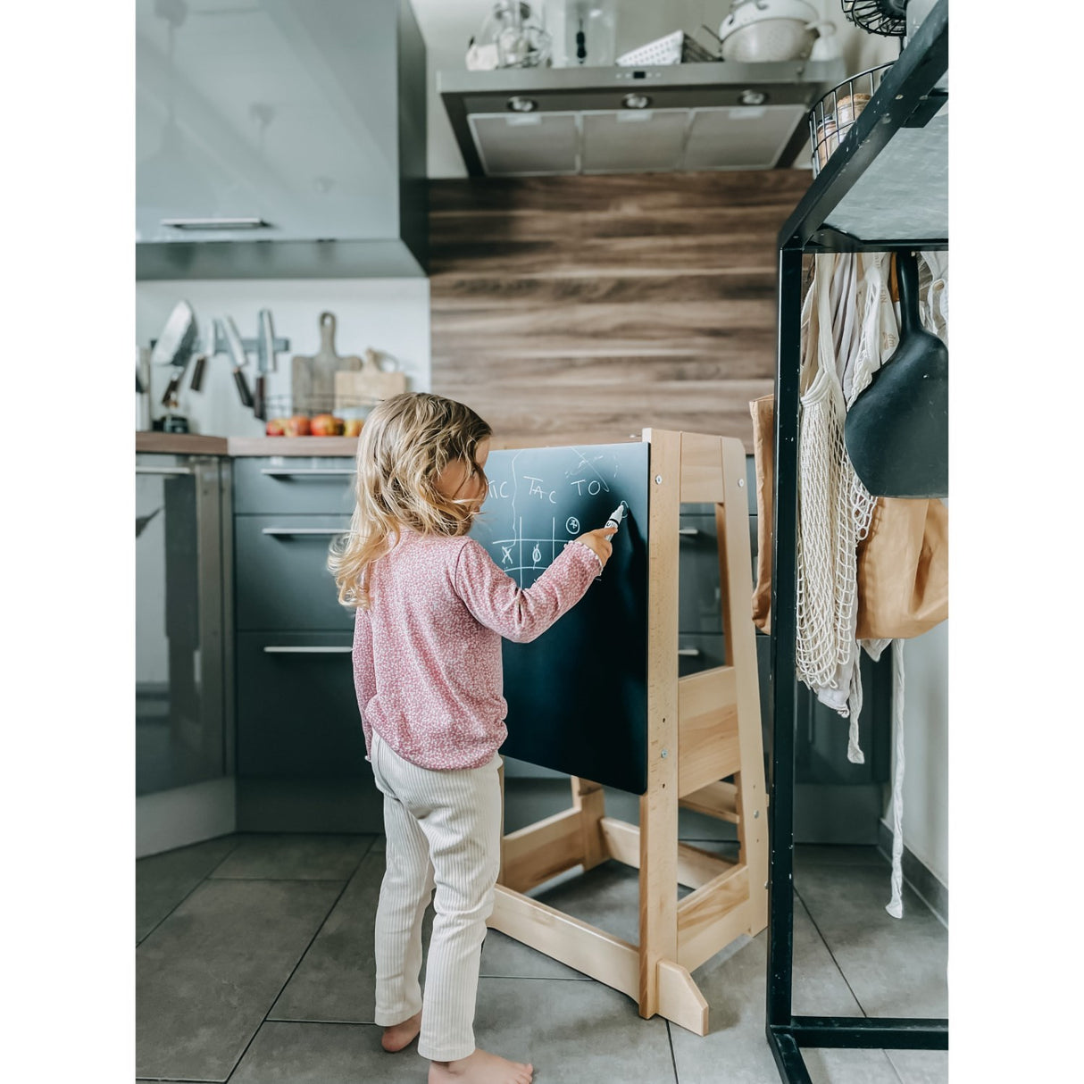 tiSsi® Black Felix Sort Tavle Til Learning Tower Felix