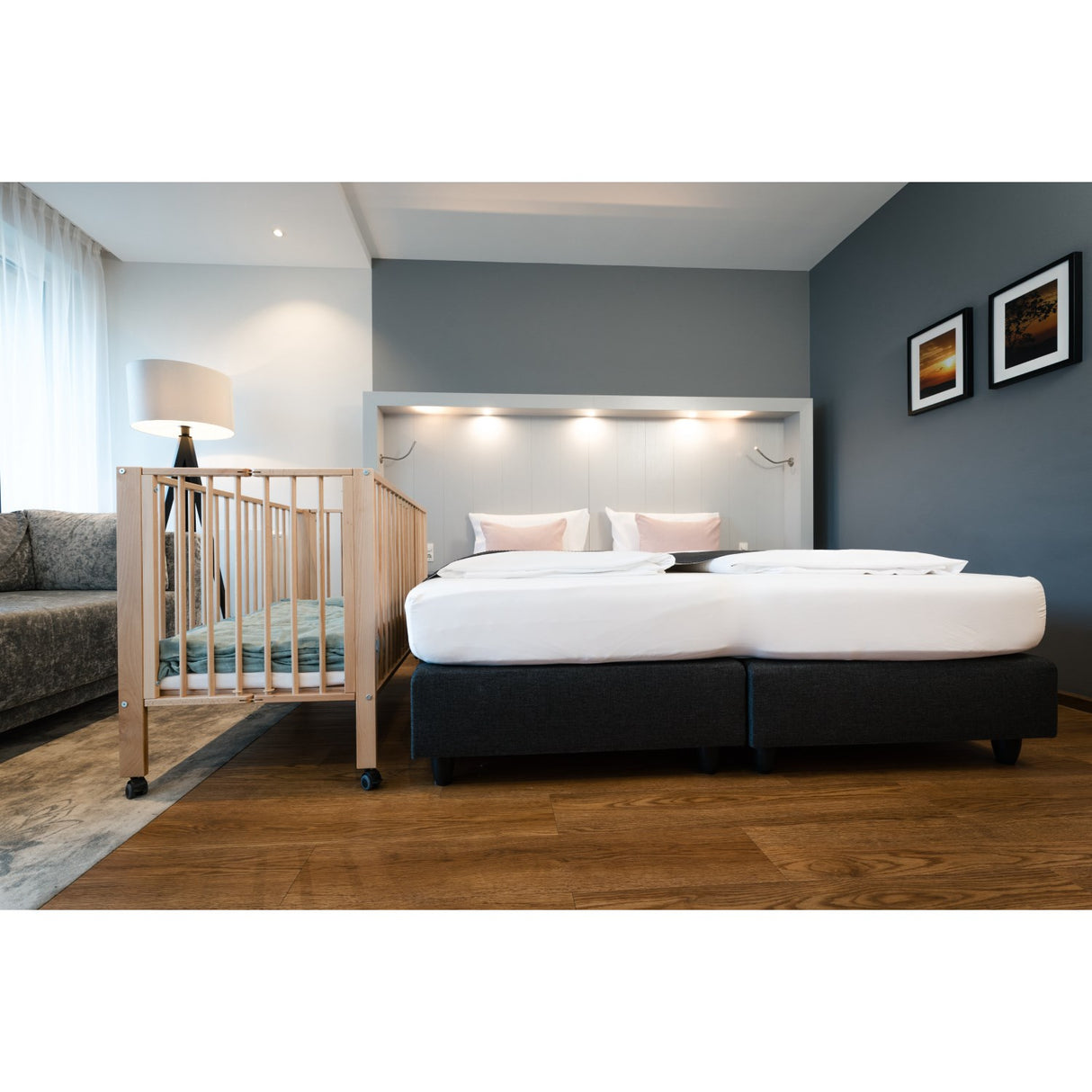 tiSsi® Nature Jori Sammenklappelig Bed Massiv Beech