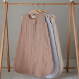 Mushie Fog Muslin Sleep Bag