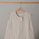 Mushie Fog Muslin Sleep Bag