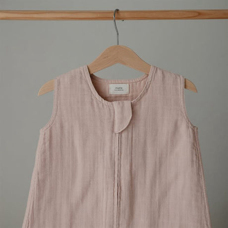 Mushie Blush Muslin Sleep Bag