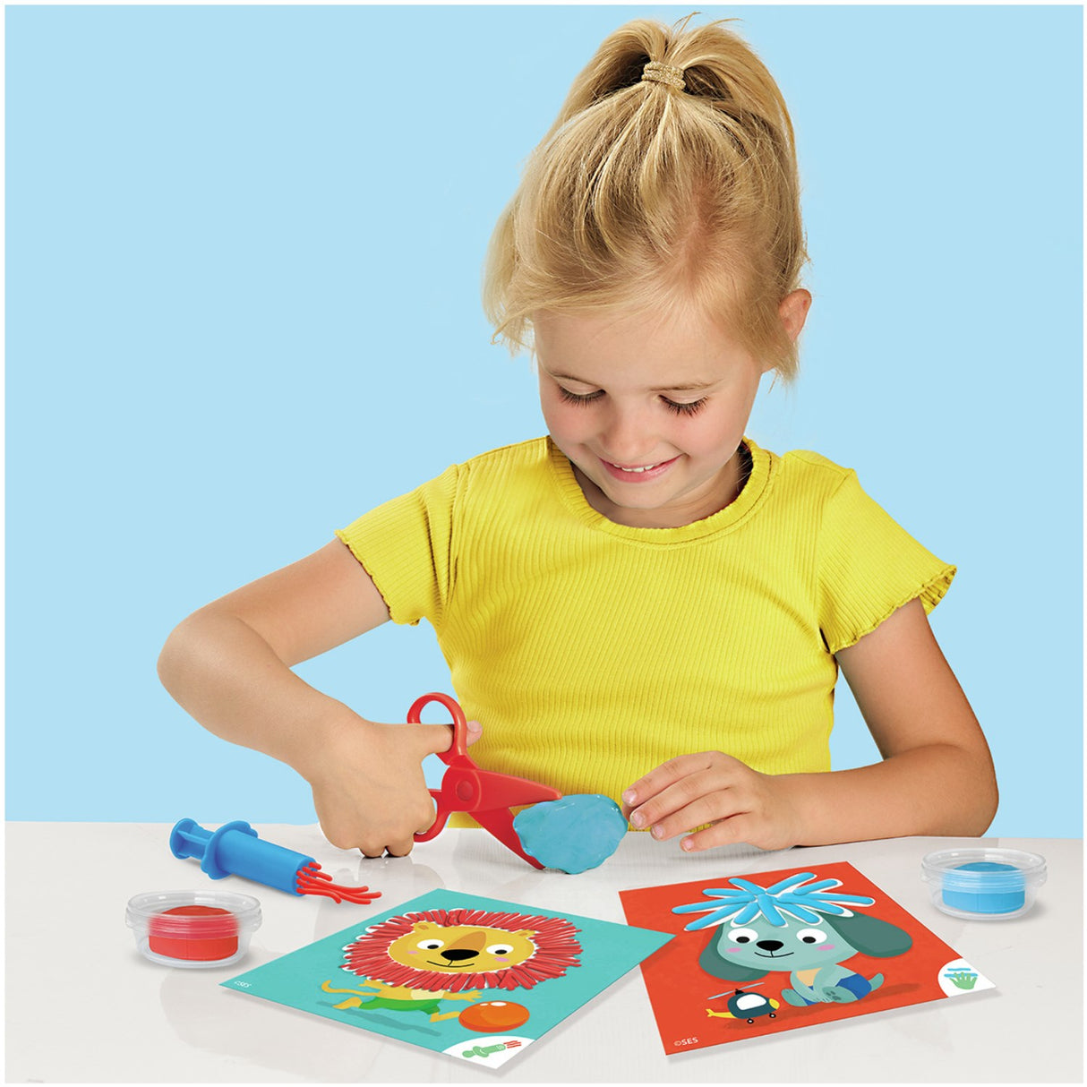 SES Creative My First Modeling Wax Hairdresser