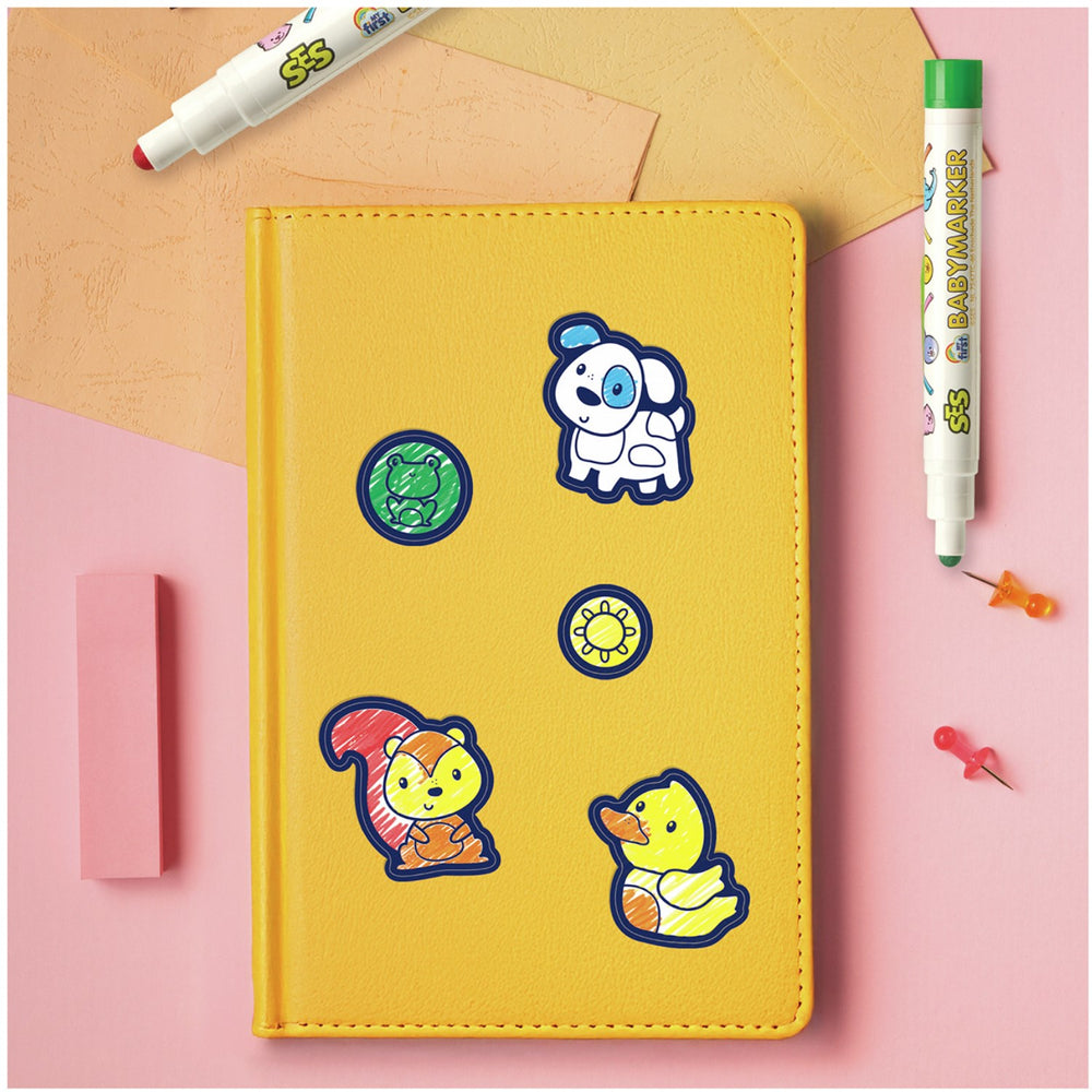 First Coloring Sticker Buy SES Creative My First Coloring Stickers | Luksusbaby – Luksusbaby KR