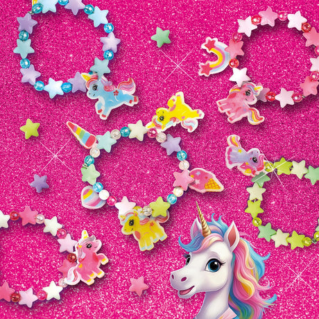 SES Creative Shrink Plastic Unicorn Bracelet
