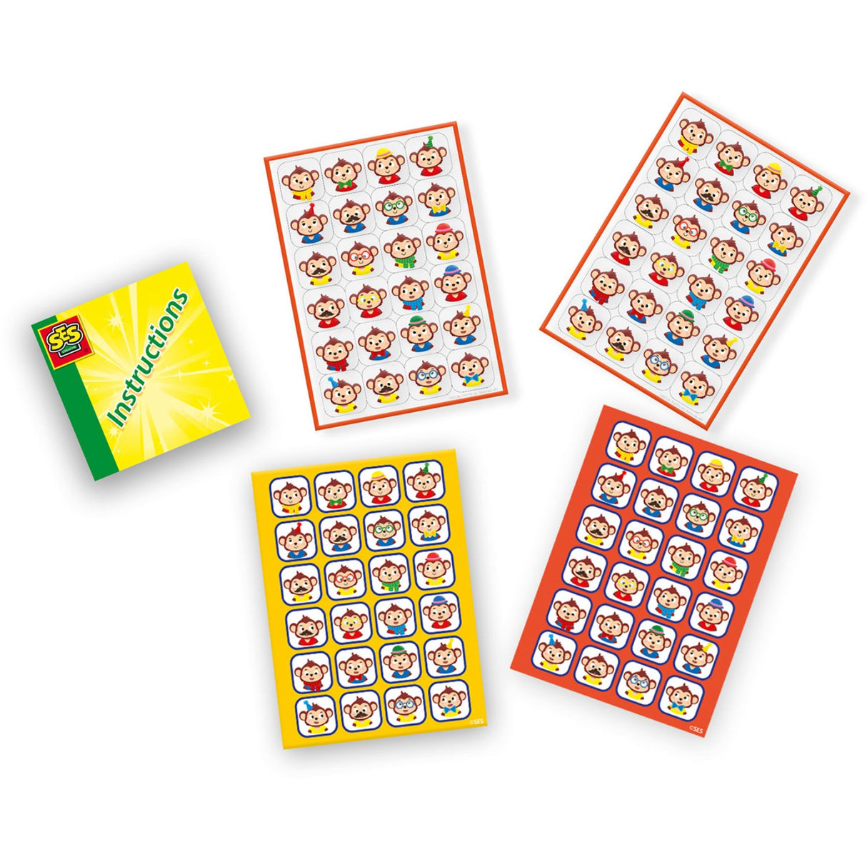 SES Creative Who am I? Window Stickers