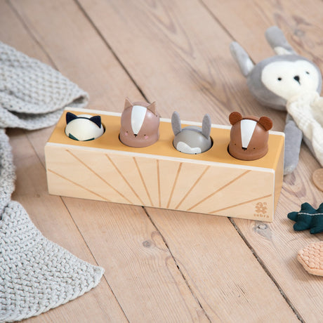 Sebra Woodland Pop Up Toy Wooden