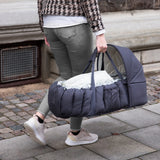 Sebra Blue Olive Hood For 3-In-1 Baby Nest