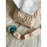 Lalaby Pacifier Clip Red Dot