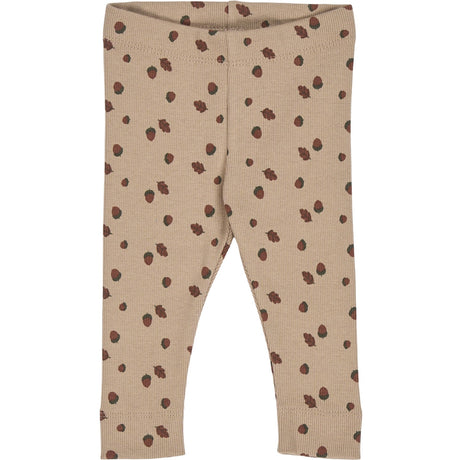 Müsli Beige/ Root/ Deep Green Acorn Pants Baby