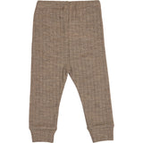Müsli Walnut Melange Woolly Rib Cuff Pants