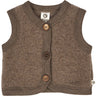 Müsli Walnut Melange Woolly Fleece Vest
