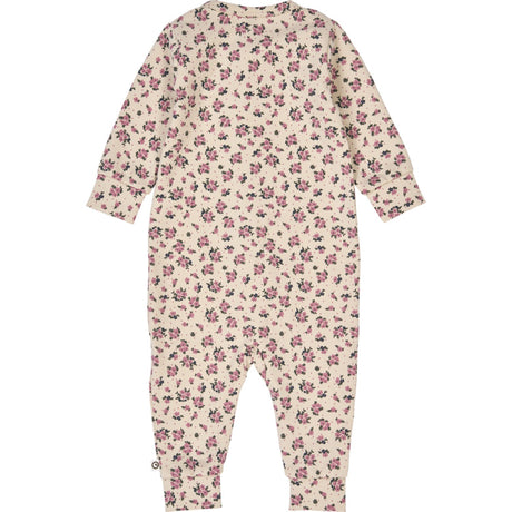 Müsli Oak/ Nostalgia Rose/ Deep Green Zinna Zip Bodysuit