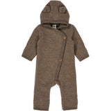 Müsli Walnut Melange Woolly Fleece Suit