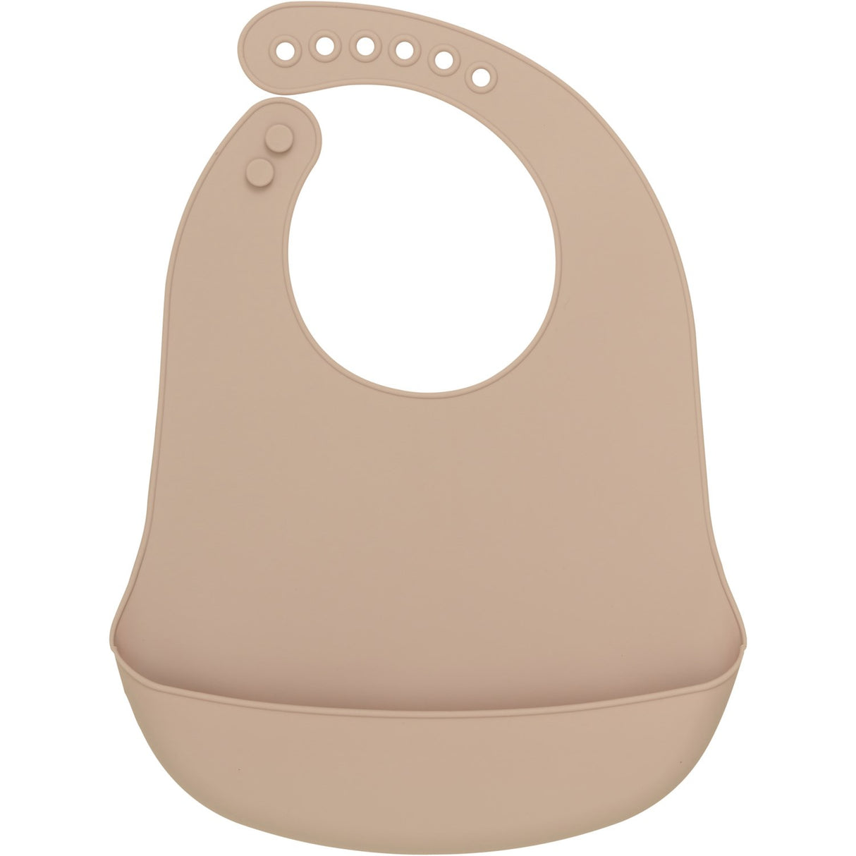 CeLaVi Warm Taupe Silicon Bib (2-Pack)