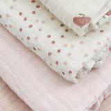 Pippi Rose Dust Muslin Cloth (8-Pack)