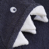 Pippi Odyssey Gray Hooded Bath Poncho