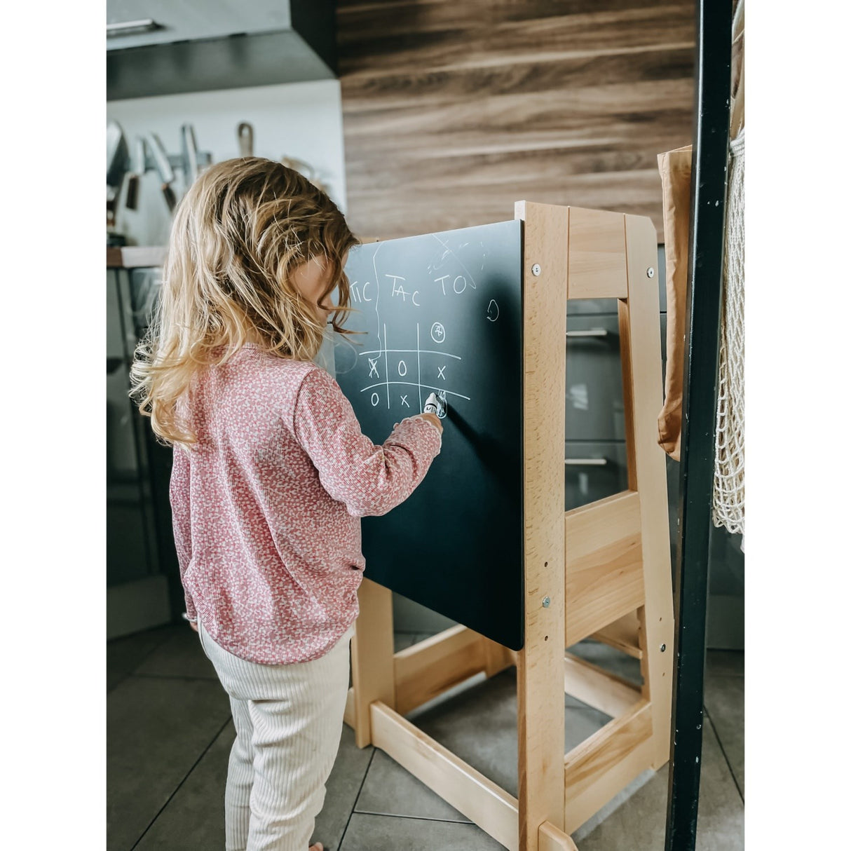 tiSsi® Black Felix Sort Tavle Til Learning Tower Felix