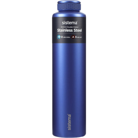 Sistema Future Dusk Stainless Steel Thermal Bottle 600 Ml