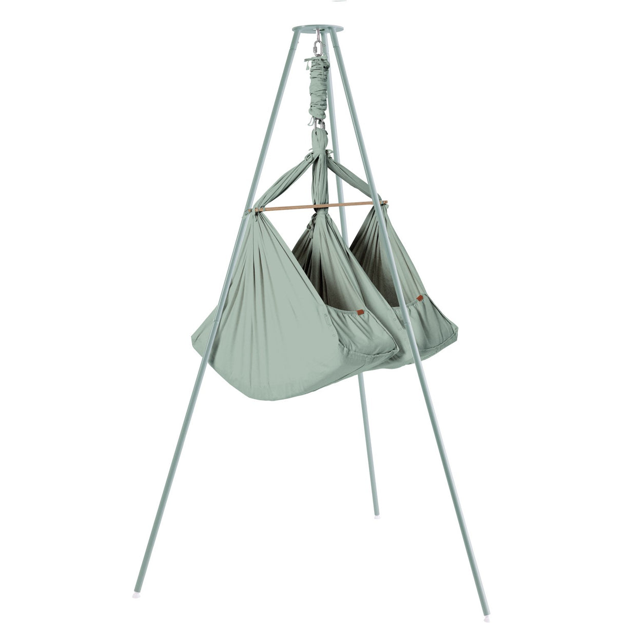 MEMBANTU Sage Green Organic Twin Hammock Basic