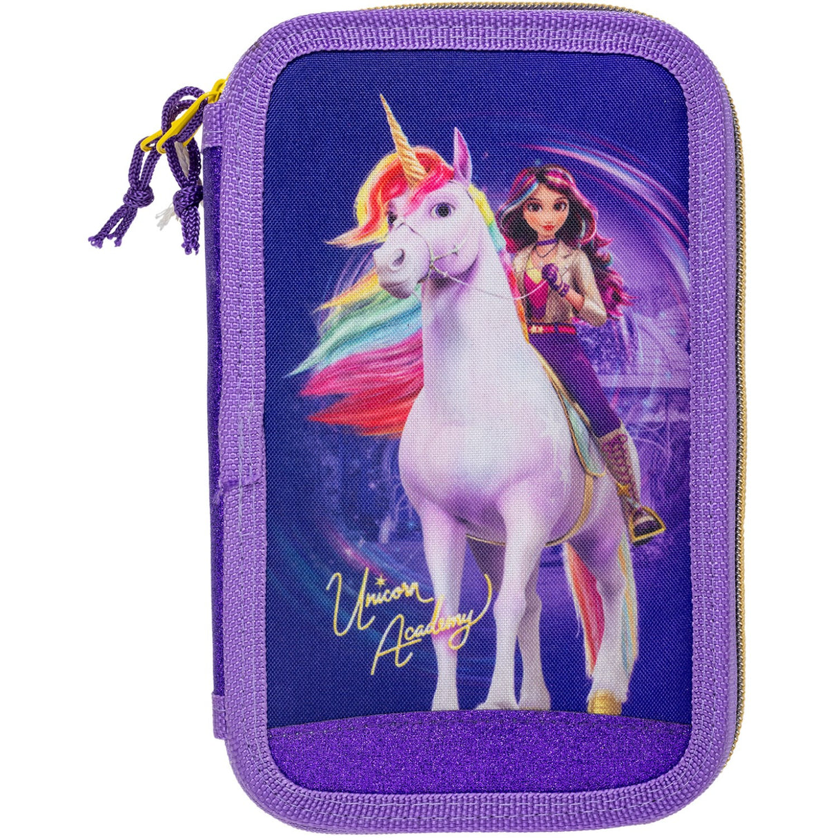 Euromic Unicorn Academy Filled Double Pencil Case