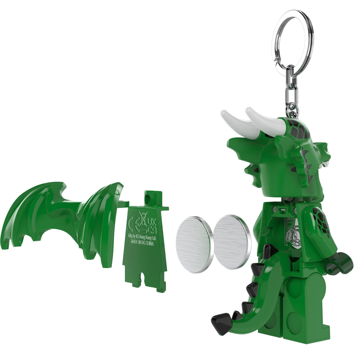 Euromic Lego® Minifigures™Keychain Light Green Dragon Girl