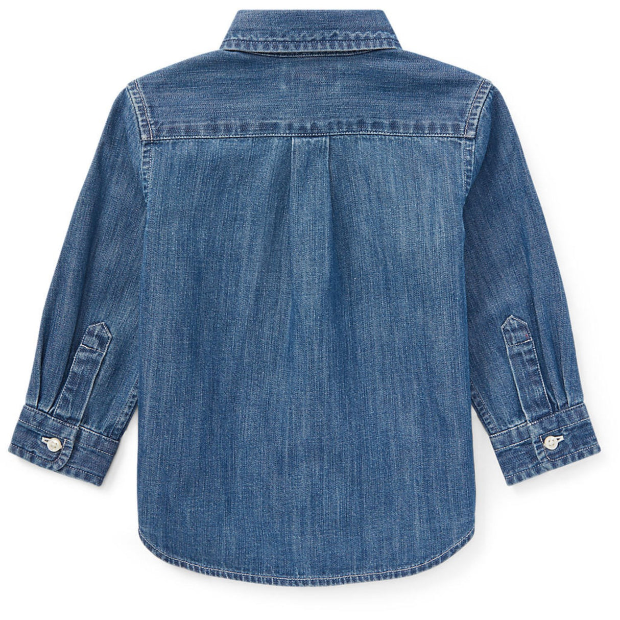 Ralph Lauren Baby Dk Blue Baby Boy Sport Shirt