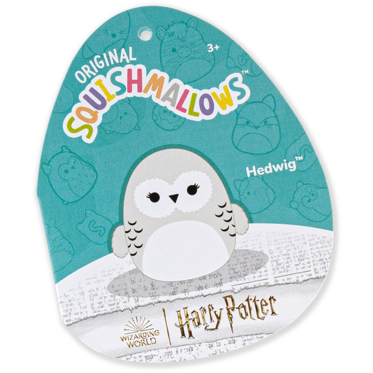 Squishmallows Harry Potter Hedwig 20 Cm