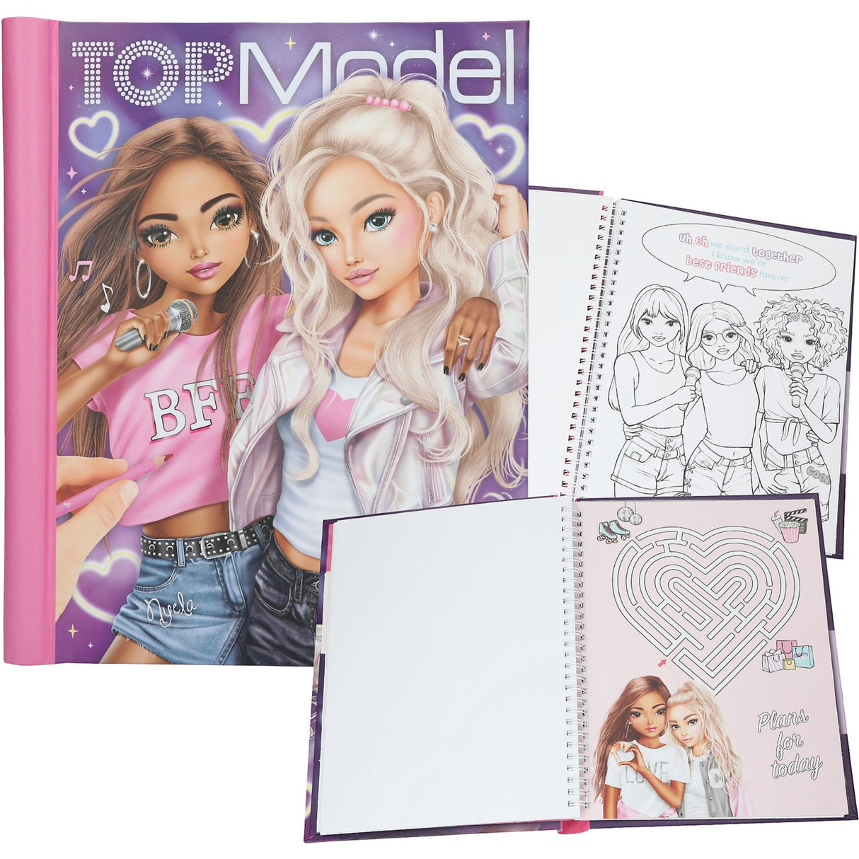 TOPModel My Bff Colouring Book With Led And Sound