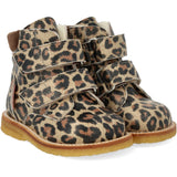 Angulus Beige Leo/Taupe Beginner TEX Boot with Velcro Closure