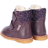 Angulus Dusty Aubergine/Aubergine Glitter TEX & Velcro Boot