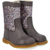 Angulus Lavender/Pastel Multi Glitter TEX Glitter Boot with Glitter and Zipper