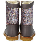 Angulus Lavender/Pastel Multi Glitter TEX Glitter Boot with Glitter and Zipper