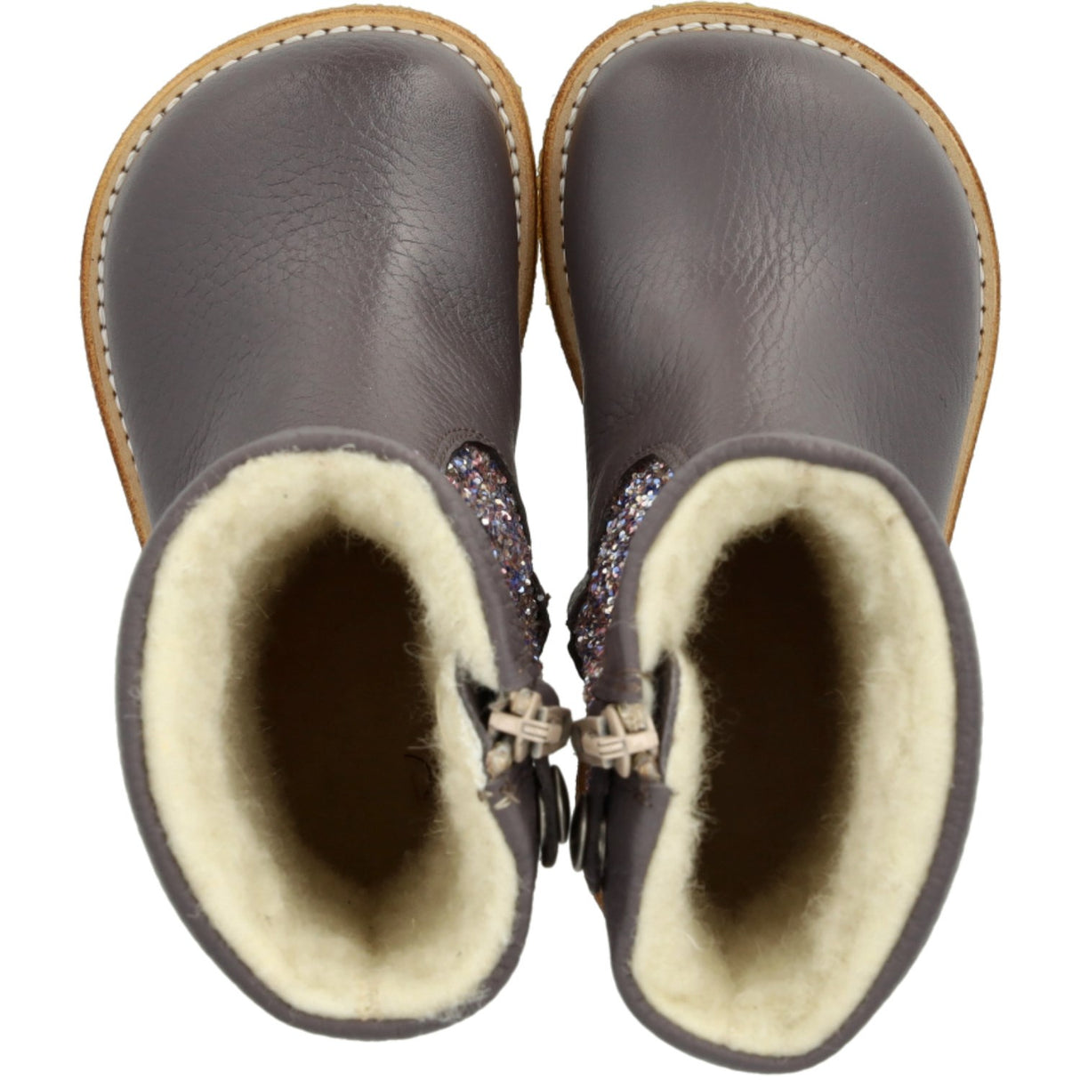 Angulus Lavender/Pastel Multi Glitter TEX Glitter Boot with Glitter and Zipper