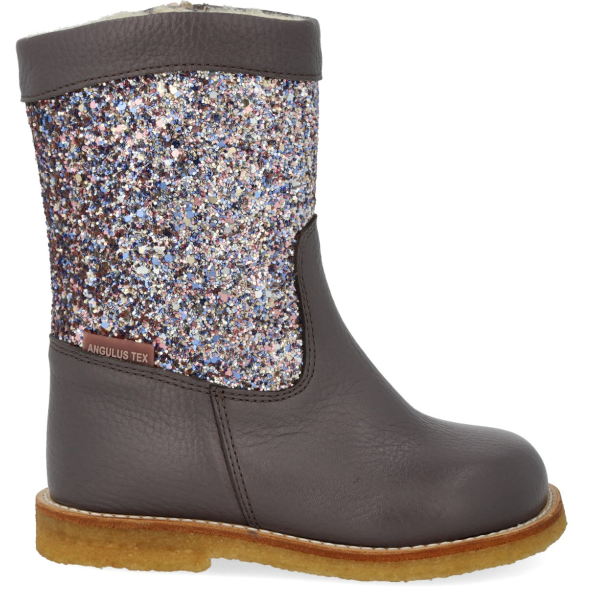 Angulus Lavender/Pastel Multi Glitter TEX Glitter Boot with Glitter and Zipper