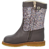 Angulus Lavender/Pastel Multi Glitter TEX Glitter Boot with Glitter and Zipper