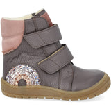 Angulus Lavender/Faded Rose TEX Boot with Sparkling Glitter Rainbow