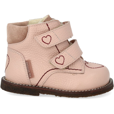 Angulus Rosebud/Rosebud begins TEX Boot with Heart Embroidery