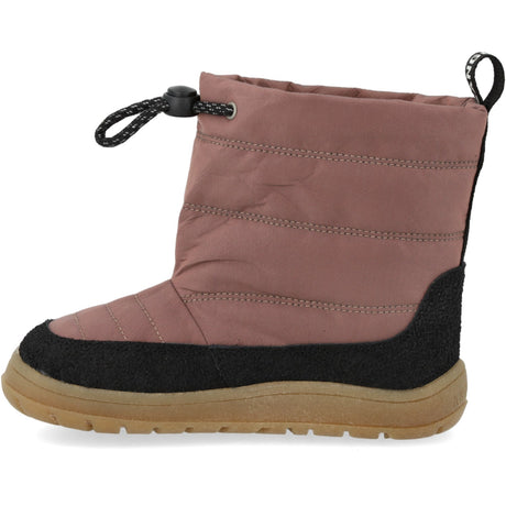 Angulus Black/Dusty Rouge Lightweight and Flexible TEX Winter Boot in Nylon