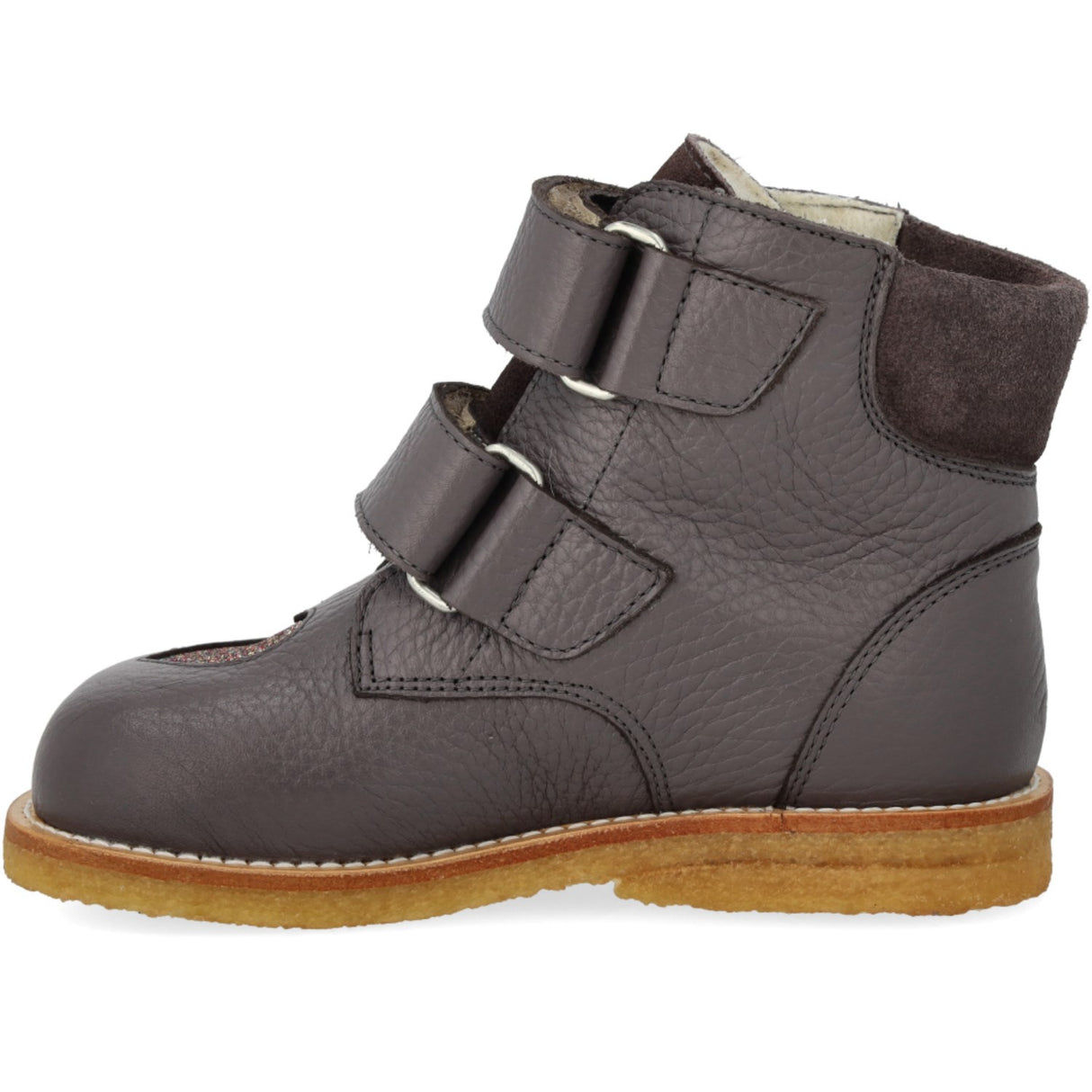 Angulus Lavender/Multi Glitter/Lavende TEX Boot with Sparkling Glitter Hearts