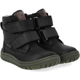 Angulus Black/Dark Grey TEX Boot in Nylon with Durable Leather Details