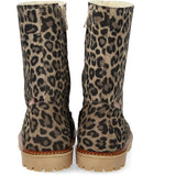 Angulus Beige Leo Classic Mid-High Suede Boot