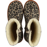 Angulus Beige Leo Classic Mid-High Suede Boot