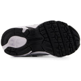 New Balance Silver Metallic 740 Kids Bungee Lace Sneakers