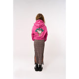 The New Feather Gray AOP TNPet Long Pleat Skirt