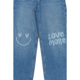 The New Medium Blue Denim TNPurity Wide Jeans