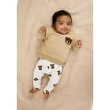 THE NEW Siblings Cloud Dancer AOP TNSBPaulo Rib Leggings